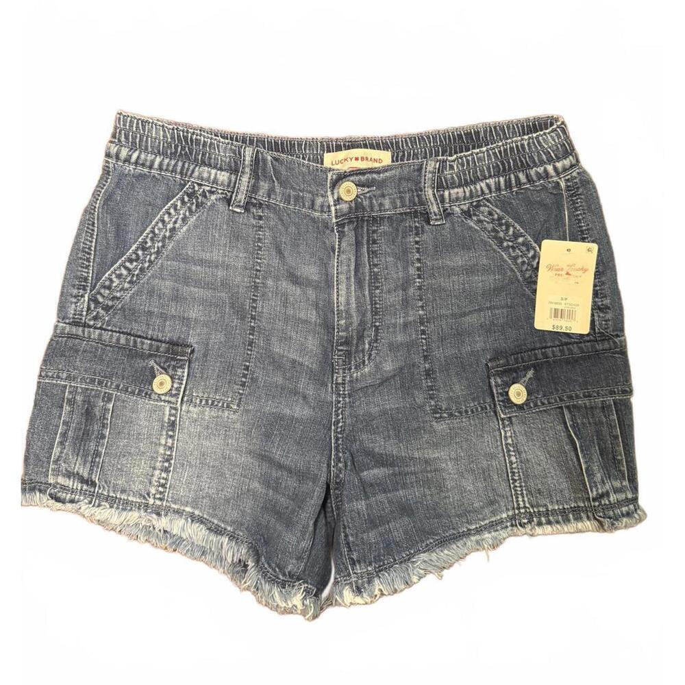 Lucky Brand Women's Denim Cargo Shorts